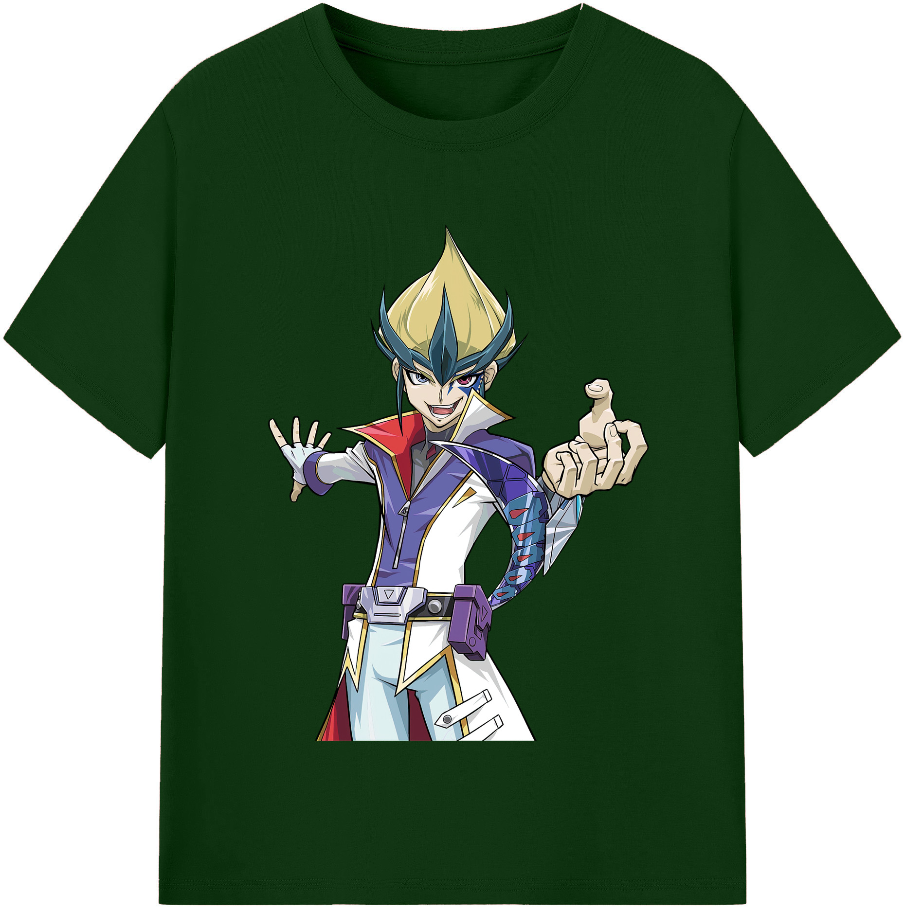 （画像用） 遊☆戯☆王 Yu-Gi-Oh! 綿100％半袖Tシャツ（フロントプリント）